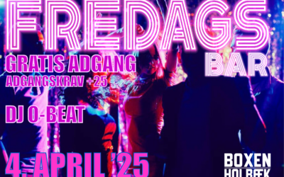 4. april 2025 – Fredagsbar